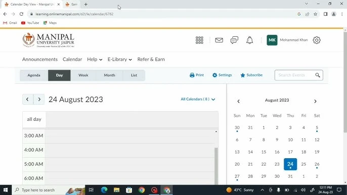 SIS Portal Dashboard