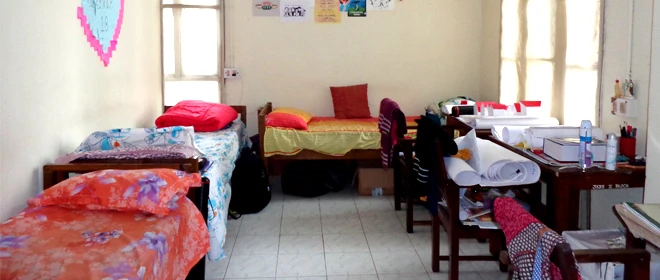 MAHE Hostel Room