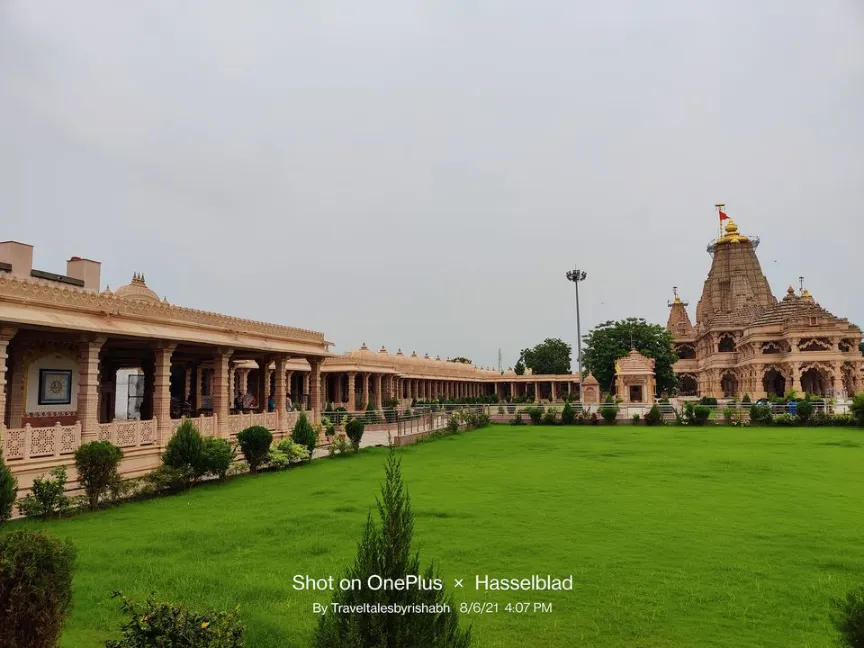 Temple courtyard